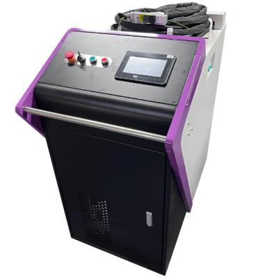China 3 en 1 máquina de limpieza de corte de soldadura láser de fibra multifunción portátil 2KW en venta