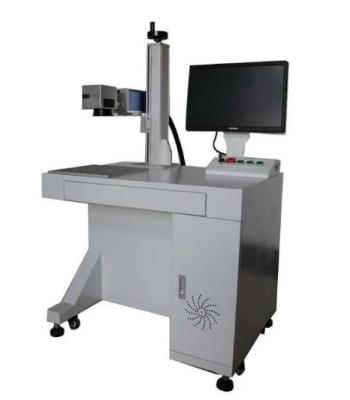 China Máquina de marcação a laser de fibra de mesa Máquina de gravação a laser de metal de alta precisão à venda