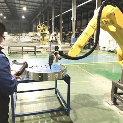 China 3D-robotische snijmachine voor aluminiumlijstframes, kinderwagenrammen, elektrische voertuigrammen Te koop