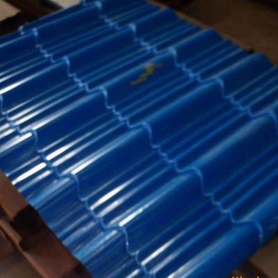 Chine Le plat enduit de couleur de DX51D Z60 a galvanisé la décoration bleue de mur de tôle d'acier à vendre