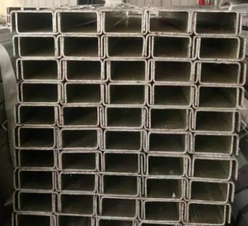 China Hot Rolled 4.5 - 12.5mm Thick Galvanized U Channel For Building Structure for sale