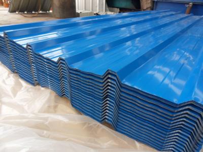 China Corrugated Steel Roofing Sheet Color Coated Iron Galvanized Metal G550 500mm for sale