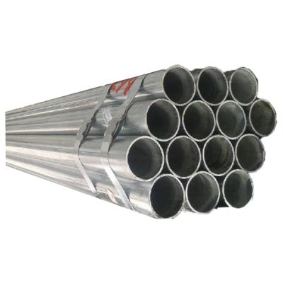 China Hot Dipped Q195 Q345 Galvanized Steel Pipe 5.8m 6m 12m Length Round/Square/Rectangle en venta