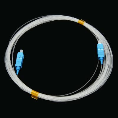 China SX 0.9mm Jumper Fiber Optic Patch Cord FTTH SC / UPC To SC / UPC for sale