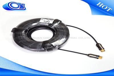 China Cable óptico activo interior extralargo AOC 10M 60HZ OD 3.0m m * 5.0m m de 4K HDMI en venta