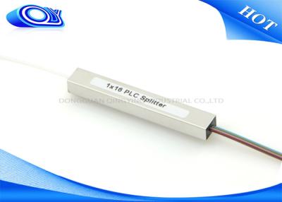 中国 1X16 PLCの鋼鉄管G657A繊維SM MM G652D G657Aケーブルの受動態の光学ディバイダー 販売のため