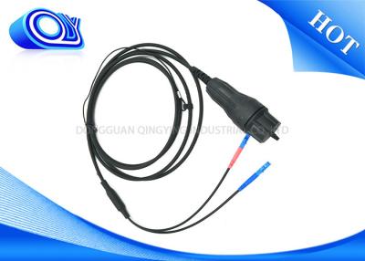 China PDLC Waterproof Cable Connector , Simplex Fiber Optic Patch Cord for sale