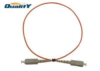 China Low inserstion Loss Fiber Optic Patch Cord for sale