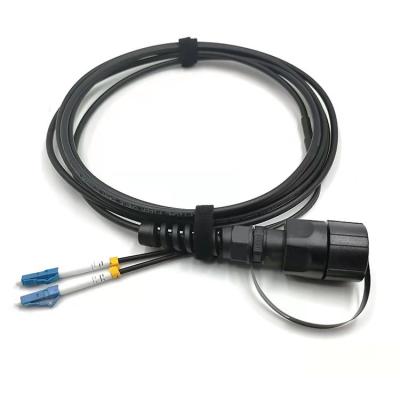 China ODVA(DLC)-DLC  Waterproof Fiber Optic Patch Cable for sale