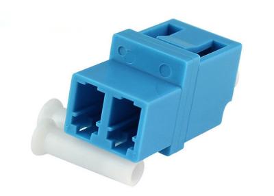 China Duplex Ceramic Sleeve Optic Fiber Adapter High-Low type For FTTH / Passive Equipment for sale