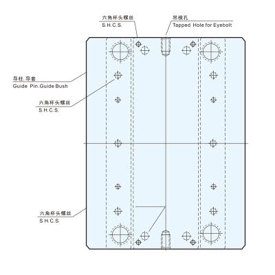 Κίνα Πλαστική βάση φορμών βάσεων φορμών συνήθειας FS136HH H13 για τα ψηφιακά προϊόντα προς πώληση