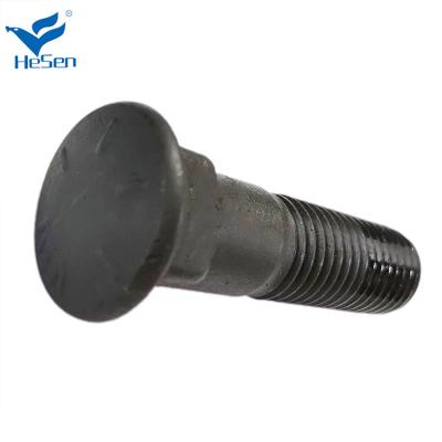 China 4F0138 3/4 UNC-10X3'' MM Plow Bolts And Nuts Bulldozer Bucket Parts for sale