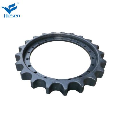 China Komatsu 207-27-61210 PC300-6 Chain Drive Sprocket With 20 Holes 21 Teeth for sale