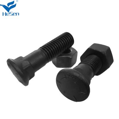 China 5J2409 2J3505 Plow Bolts And Nuts Cutting Edge 40cr Steel for sale