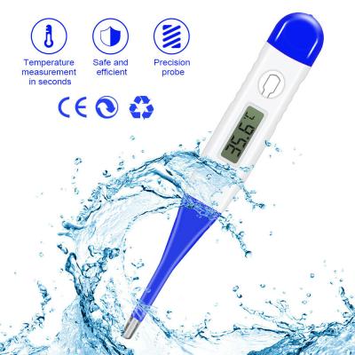 China Electronic Digital LCD Thermometer Medical Baby Adult Body Mouth Temperature en venta