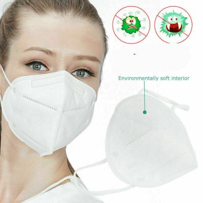 China CE FDA Approved - Anti Virus 5 Ply Ear Loop KN95 Face Mask Without Valve for Civil Use en venta