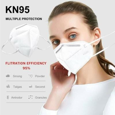China 4 ply ffp2 KN95 mask with filter ce fda certificated  Foldable Pm 2.5 Faceshield Kn95 Respirator N95 FDA Face Mask en venta