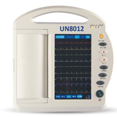 China Digital Hospital twelve 12 channels Electrocardiograph ECG machine for sale