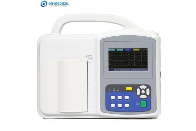 China Hospital 50/60Hz 6 Channel ECG Machine 4.3 Inch Portable ECG Monitor for sale