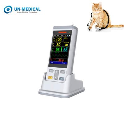 China CE ISO 320X480 Veterinary Medical Equipment Veterinary Multiparameter Monitor for sale