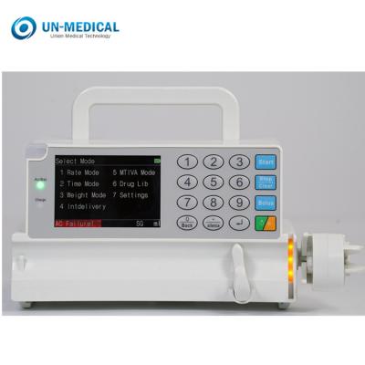 China Double CPU Single Double Channel Syringe Pump For ICU IPX4 for sale
