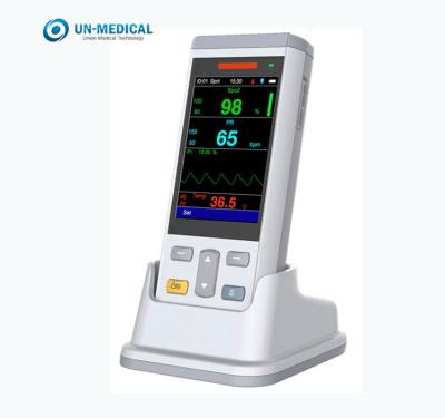 China White Spo2 Saturation Handheld Vital Signs Monitor for ICU CCU for sale