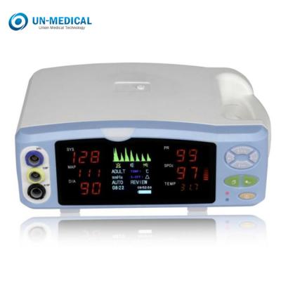 China 3888 Groups Data Rechargeable ICU Tabletop Vital Signs monitor Pulse Oximeter for sale