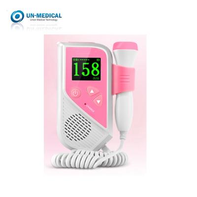 China 50-240BPM Baby Heart Rate Ultrasound Scanning Machine Portable Fetal Doppler For Pregnancy for sale