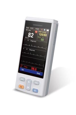 China Clinic six Parameter Handheld Vital Sign Monitor PC200 Professional for sale