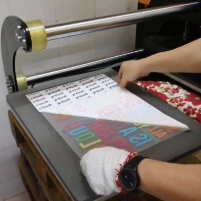China A + B No Cut Self Weeding Heat Laser Transfer Paper Light Dark Color for sale