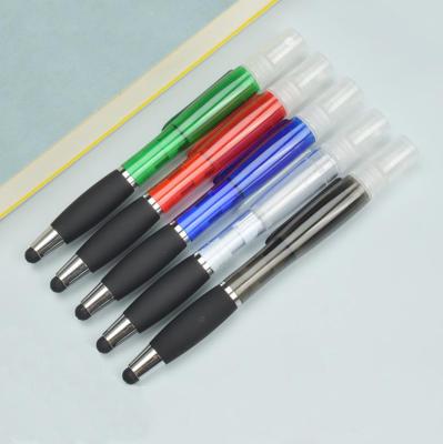 China Multi Functional Press Alcohol Spray Pen Ballpoint Promotional Gift for sale