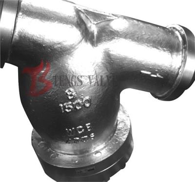China O aço de molde de alta pressão 1500LB do API do filtro do OEM Y flangeou/BW com tampa aparafusada à venda