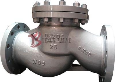 China One Way Lift Type Check Valve Din Cast Steel Metal Seat Dn15 - Dn400 for sale
