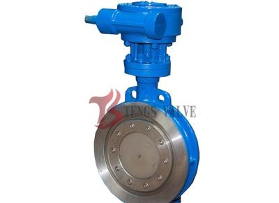 China Wafer Type High Performance Butterfly Valve Seal Ring Blue Color 2 - 60 Inch for sale