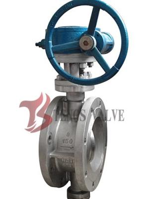China High Performance Metal Seated Butterfly Valve , Triple Eccentric Butterfly Valve for sale