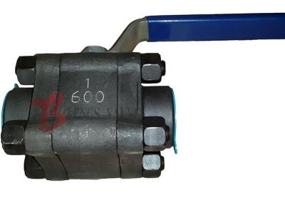 China A105 Carbon Steel Ball Valve Floating Soft Seated 600LB FB Three Piece for sale