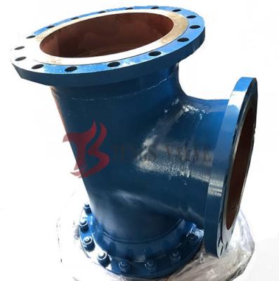 China API T Type Strainer ANSI Class 300LB Welded Tee With WN Flanges For Pumps for sale
