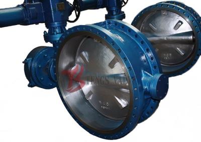 China API 609 Metal Seated Butterfly Valve , Industrial Triple Offset Butterfly Valve for sale