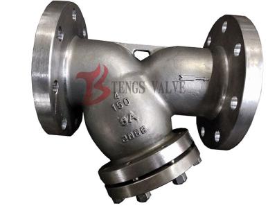 China UNS S31803 Industrial Y Strainers Lightweight Compact OEM ASME B16.34 Standard for sale