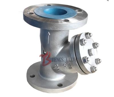 China Duplex Stainless Steel A995 5A Y Type Strainer 3IN 150LB Cast DSS F53 Strainers for sale