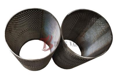 China Stainless Steel 316 Screen for Y Strainer Class 300LB  6inch With Perforated Holes for sale