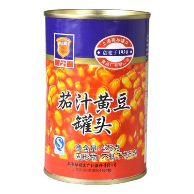 China Factory Direct Ketchup Canned Soy Healthy Eating Canned Soybeans Delicious Delicious Beans 425g/can for sale