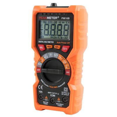 China 6000 Counts Handheld Digital Multimeter T-RMS Workshop NCV Test Low Battery Indication Meter for sale