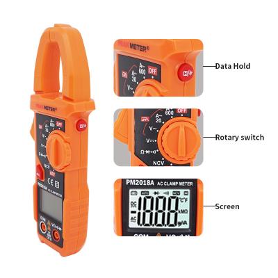 China Smart Consise version AC Digital Clamp Meter Auto Power Off Continuity NCV Detection for sale