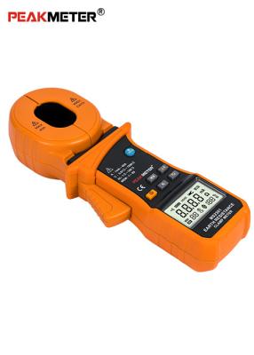 China High Sensitivity Clamp Earth Ground Resistance Tester Lower Power Consumption for sale