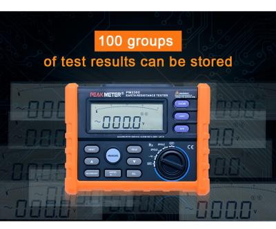 China High Performance Earth Ground Resistance Tester 0 Ohm - 4000 Ohm Measurement for sale