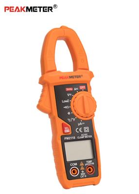China Custom Digital Clamp Meter Multimeter Non Contacted Voltage Detector Function for sale