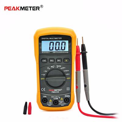 China Frequency Test Auto Range Digital Multimeter 140mm × 67mm × 30mm High Safety Standard for sale