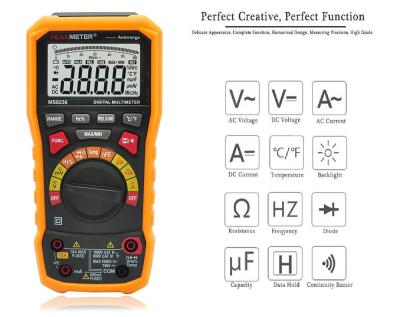 China Professional Auto Range Digital Multimeter With USB Interface And T-RMS for sale