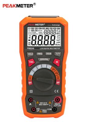 China High Accuracy Auto Range Digital Multimeter With LCR / LCR TESTER And Dual Display for sale